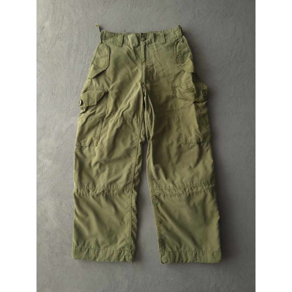 Canadian Armed Forces MK II Green Army Cadets Cargo Pants 27 x 26